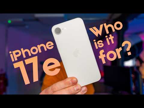 Thumbnail for iPhone 17e One Month Later - Watch Before Buying!