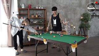 Download lagu [RUS SUB | BANGTAN BOMB] Jimin vs V Pool Game mp3