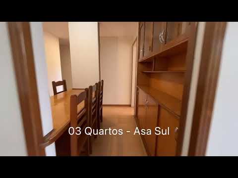 Apartamento SQS 102, com 3 Quartos sendo 1 suite