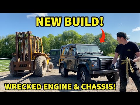 Rebuilding a neglected Land Rover Defender 90
