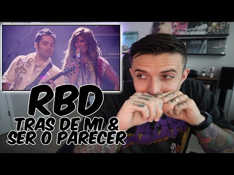 RBD Tras De Mi & Ser O Parecer REACTION - Live In Rio