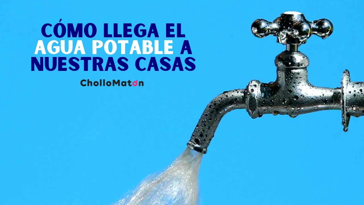 💧¿Cómo llega el AGUA POTABLE a nuestras CASAS? Te explicamos de dónde procede y cómo se TRATA