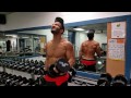 Dumbbell Bicep Curls & Mens Physique Posing