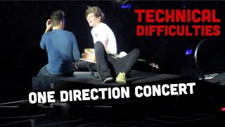 ONE DIRECTION - LIVE : HD - TECHNICAL DIFFICULTIES