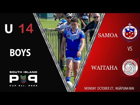 Samoa U14 vs Waitaha U14 Boys, Round 3 (Pacific Elite Pathway Cup 2025)