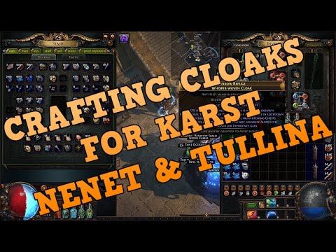 CRAFTING CLOAKS FOR BIG PROFIT | HEIST | ROGUES | POE | PATH OF EXILE