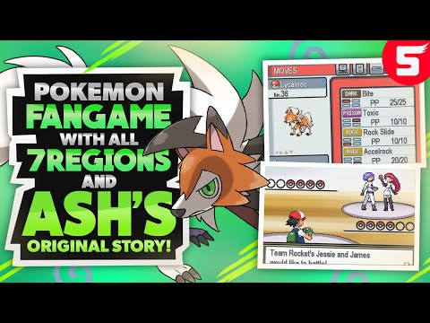 Pokemon FAN GAME With All 7 Regions (From Kanto to Alola) & Ash's Original Story (2021)