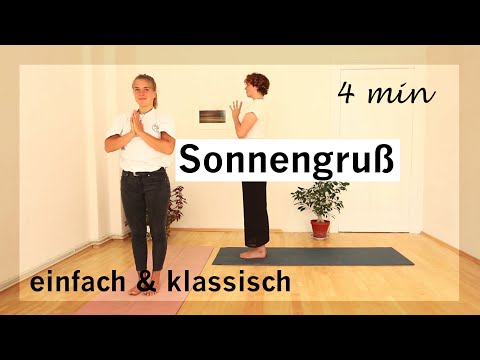 YOGA Sonnengruß I einfach & klassisch I kurze Erklärung