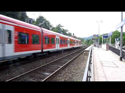 Neckar valley suburban trains, part 1.
