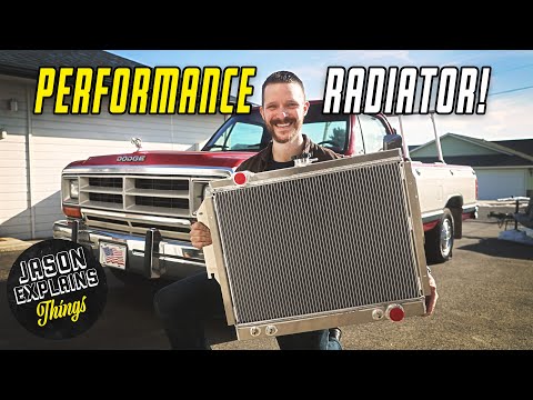 My Classic Truck Gets A Performance Radiator! (Alloyworks, 1st Gen Dodge Ram, Ramcharger)