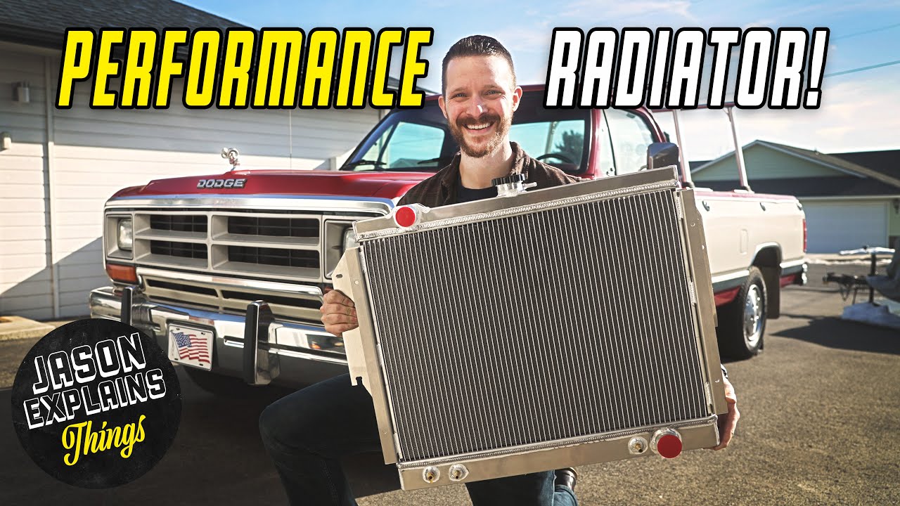 My Classic Truck Gets A Performance Radiator! (Alloyworks, 1st Gen Dodge Ram, Ramcharger)