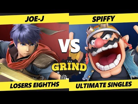 The Grind 116 Losers Top 8 - Spiffy (Wario) Vs. Joe-J (Ike) Smash Ultimate - SSBU