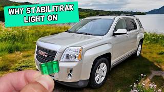 Why Traction Control Light StabilTtrak Light On GMC Terrain 2010 2011 2012 2013 2014 2015 2016 2017