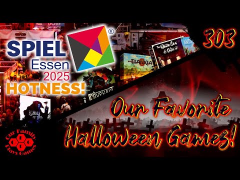 OFPG - Spiel Essen 2025 HOTNESS & Our FAVORITE Halloween Games!