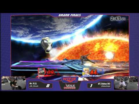 WTFOX 2: Smash 4 Singles - Mr.R (Link/Sheik) vs dt | Dabuz (Rosalina) - Grand Finals