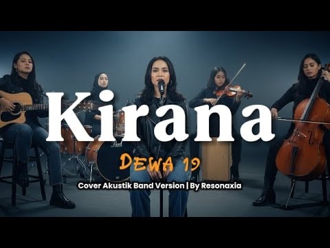 KIRANA - DEWA 19 | RESONAXIA COVER VERSI AKUSTIK BAND VERSION