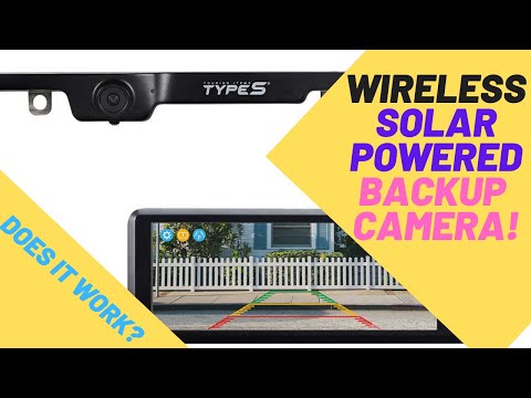 Review: Costco TYPE S Backup Camera Wireless + Solar Powered W/ 6.8" Monitor