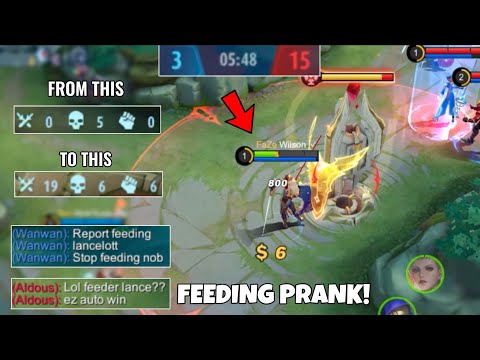 LANCELOT FEEDING PRANK!! | WHAT HAPPENS NEXT WILL SHOCK YOU!!! 😱 (HARD CARRY LATER!🔥)
