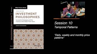 Session 10 (of 42): Temporal Price Patterns