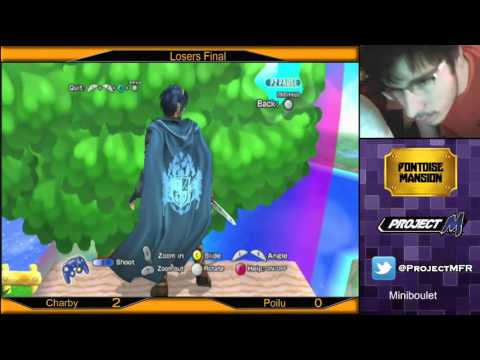 Pontoise Mansion # 2 - LF : Poilu (Lucario) VS Charby (Marth)