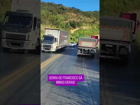 serra de Francisco Sá em minas gerais #viral #shopee #mercadolivre #caminhão