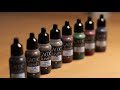 #89422 Acrylicos Vallejo Games Colors, Model Color Washes, 1/2 Fl. Oz. Bottles, 8 Colors