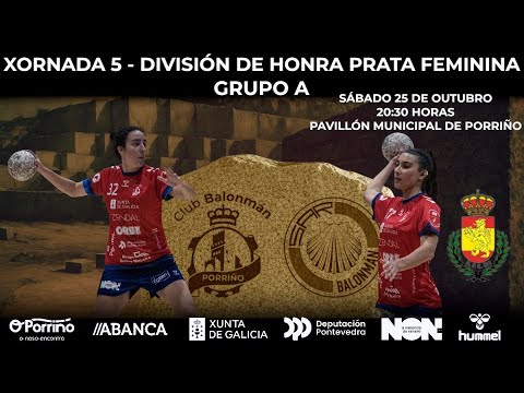 DHPF. Grupo A. J5. Rubensa Indupor Bm Porriño vs Sar Rodavigo