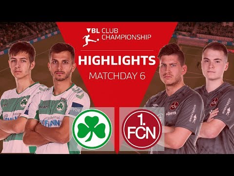 SpVgg Greuther Fürth - 1. FC Nürnberg | Highlights - 6. Spieltag | VBL Club Championship 2019/20