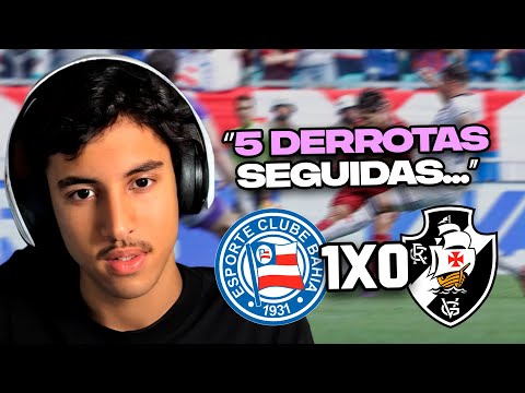 RENATO REAGE: BAHIA 1 X 0 VASCO | MELHORES MOMENTOS | 35ª RODADA BRASILEIRÃO 2025 | ge.globo