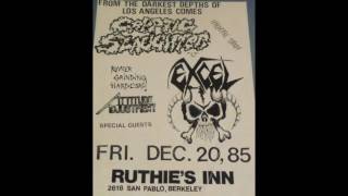 Excel (US) Live @ Ruthie's inn, Berkeley.Ca. 20th December 1985 (Full Audio)