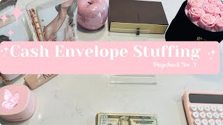 ✨Cash Envelope Stuffing $1245💰| May Paycheck #3| #budget #cashstuffing #save #money