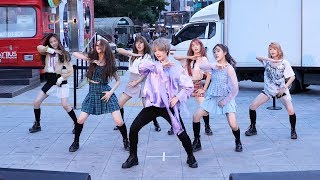 Download lagu 180803 공원소녀(GWSN) - 에너제틱 (Energetic) 워너원 Wanna One COVER [신촌버스킹] 4K 직캠 by 비몽 mp3