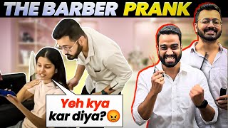 FAKE BARBERS PRANK 😂 | BECAUSE WHY NOT