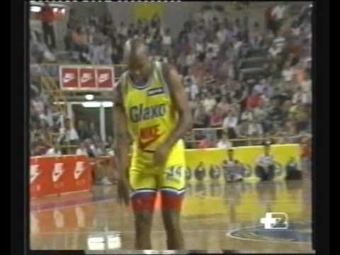 Glaxo Verona Stefanel Trieste Exhibition Game 1991 Pippen Barkley 2/6