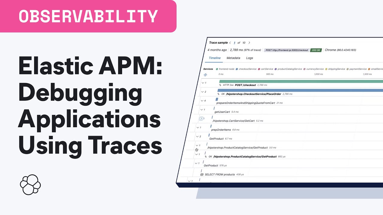 Elastic APM: Understanding and Debugging Applications Using Traces