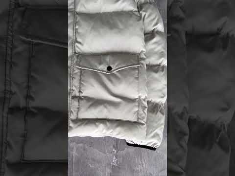 Зимовий пуховик C p company Фірмовий пуховик із хутром Cp Company Лінза сіпі компані Куртка сіпі з лінзами Біла XXL - фото 1 - id-p2387429585