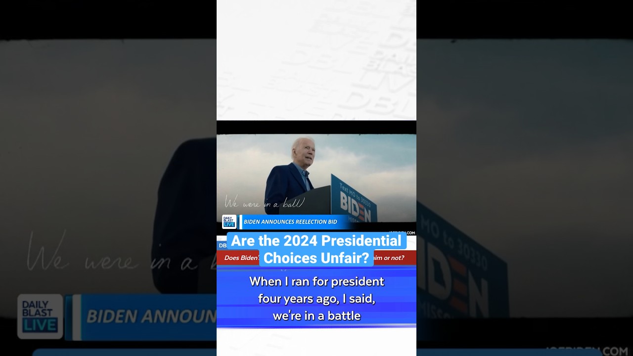 Biden 2024? Lack of Primary Debate is Unfair to the American People