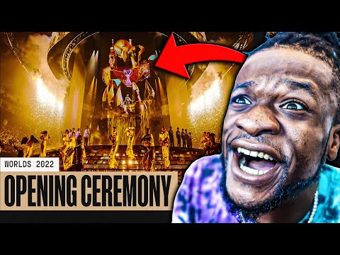 Worlds 2022 Finals Opening Ceremony Presented by Mastercard ft. Lil Nas X & More (REACTION)