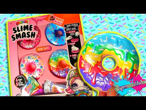 Kit de Donitas de Slime (Poopsie Smash) - Supermanualidades