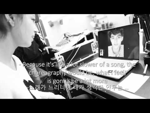 [ENG SUB]141202 Shannon Video Conference with international choreographer Ian Eastwood