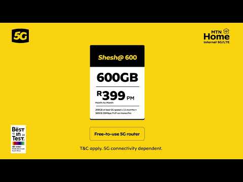 MTN Home Internet Shesh@5G