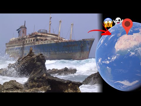 S.S America Shipwreck On Google Earth Pro!😱