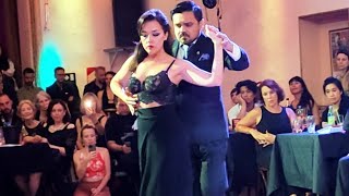 Catuzo (Pugliese) Magdalena Myszka y Ezequiel Mendoza. Milonga en lo de Balmaceda 7mar24 (3/5)