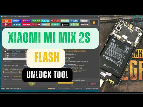 xiaomi mi mix 2s flash with unlock tool  ✔️ flash all xiaomi