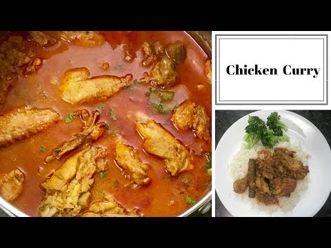 Chicken curry | கார சாரமான சிக்கன் குழம்பு | Tamil recipes | Canada Tamil vlogs |
