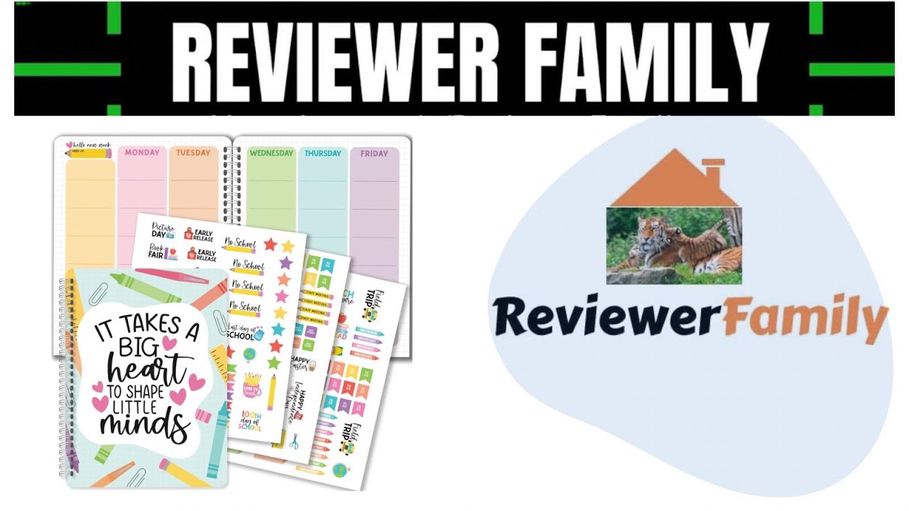 Colorful Undated Teacher Planner 2024-2025