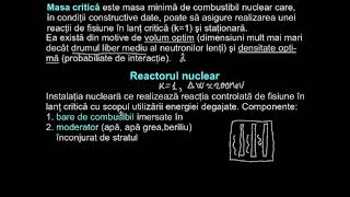 Fisiunea în lanţ. Reactorul nuclear.