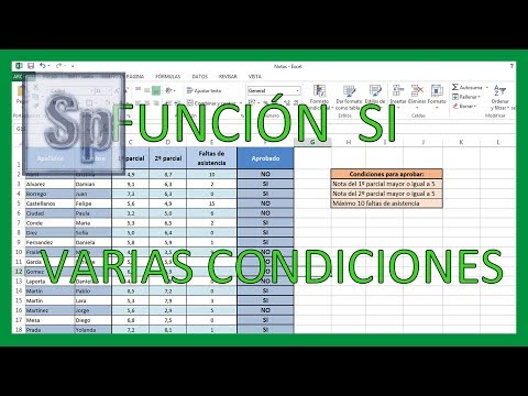 Excel - IF Function with Multiple Conditions. HD Spanish Tutorial