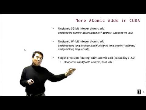 Heterogeneous Parallel Programming 5.3 - Parallel Computation Patterns   Atomic Operations in CUDA