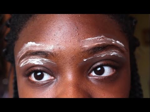USING NAIR/VEET HAIR REMOVAL CREAM TO SHAPE MY EYEBROWS